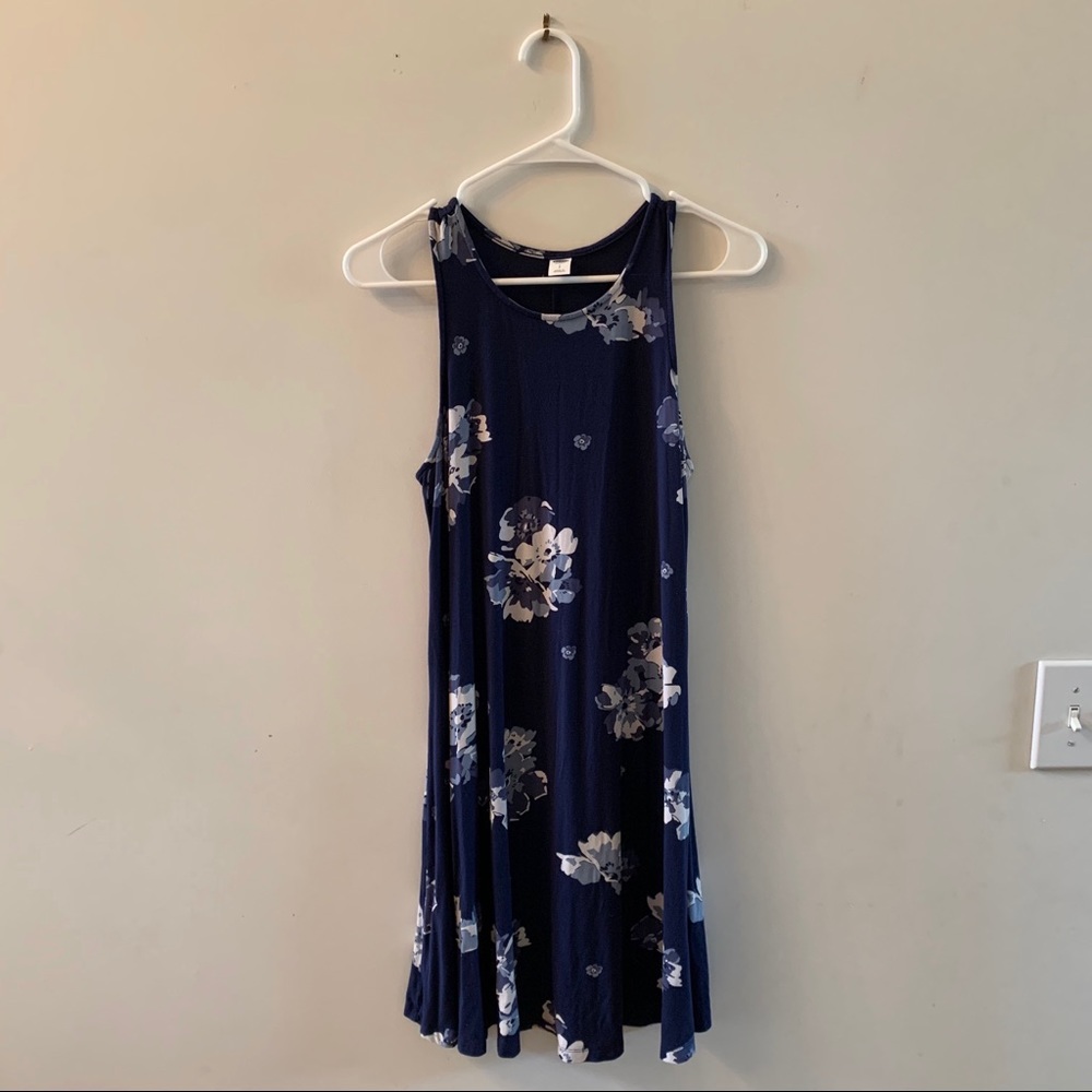 Blue Floral Old Navy Dress